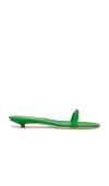 Lucasheva Exclusive La Isla Kristine Leather Sandals In Green