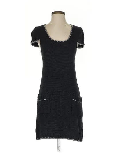 Pre-owned Lucca Casual Dress In Black