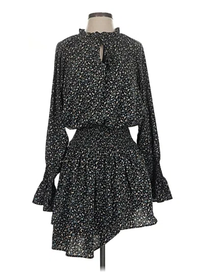 Pre-owned Lucca Casual Dress In Black