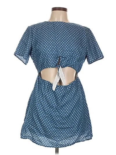 Pre-owned Lucca Casual Dress In Blue
