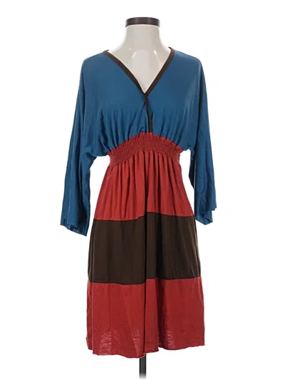 Pre-owned Lucca Casual Dress In Blue