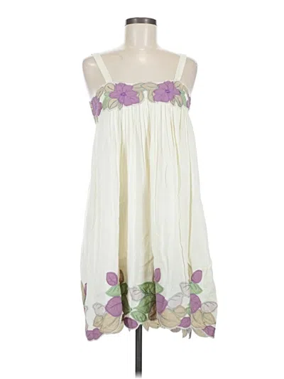 Pre-owned Lucca Casual Dress In Ivory