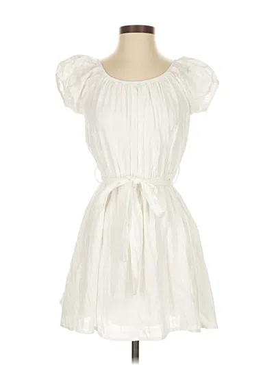 Pre-owned Lucca Casual Dress In White