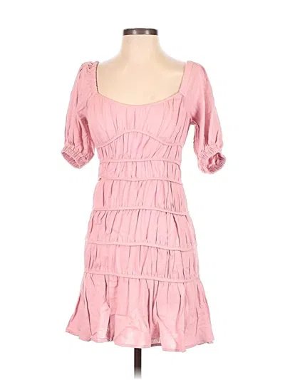 Pre-owned Lucca Cocktail Dress In Pink