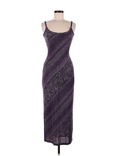 Pre-owned Lucca Cocktail Dress In Purple