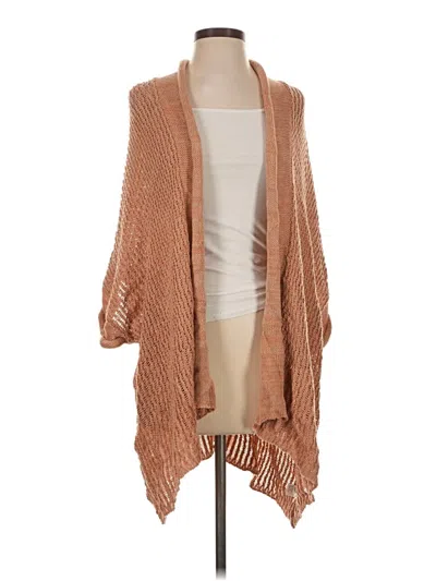 Pre-owned Lucca Couture Cardigan Sweater In Tan