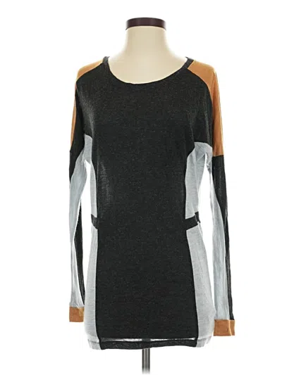 Pre-owned Lucca Couture Casual Dress In Gray