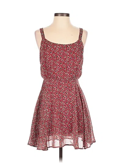 Pre-owned Lucca Couture Casual Dress In Red