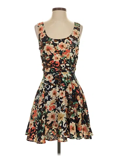 Pre-owned Lucca Couture Cocktail Dress In Black