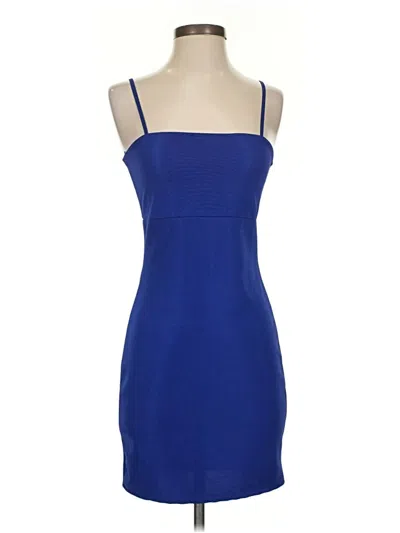 Pre-owned Lucca Couture Cocktail Dress In Blue