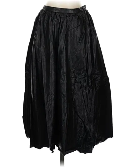 Pre-owned Lucca Couture Formal Skirt In Black