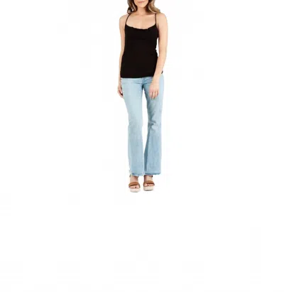 Lucca Couture Kelsie Drape Cami In Black