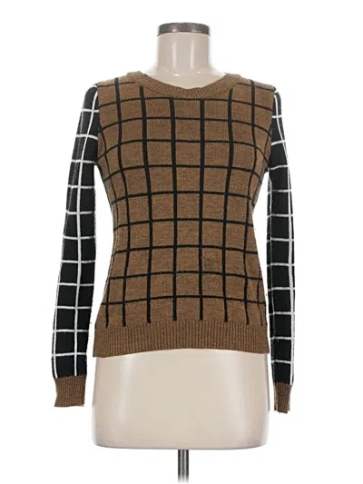 Pre-owned Lucca Couture Pullover Sweater In Brown