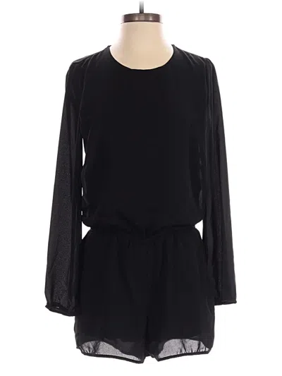 Pre-owned Lucca Couture Romper In Black