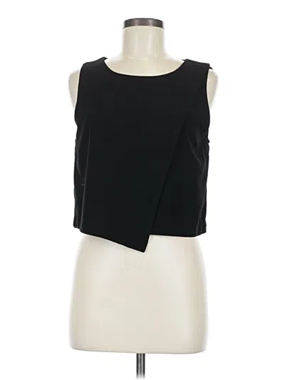 Pre-owned Lucca Couture Sleeveless Blouse In Black