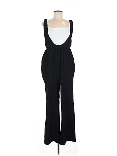 Pre-owned Lucca Jumpsuit In Black