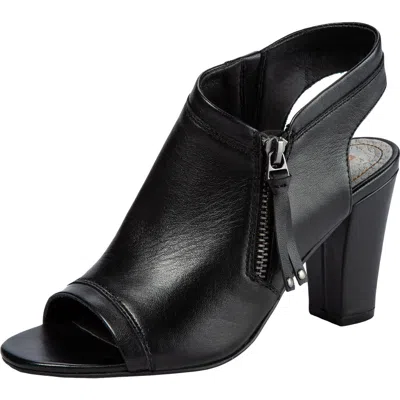 Lucca Lane Viola Womens Suede Slingback Shooties In Black