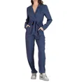 Lucca Liverpool Jumpsuit In Navy In Blue