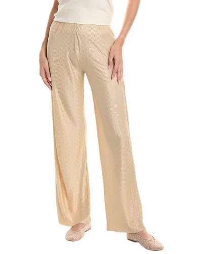 Lucca Textured Pant In Beige