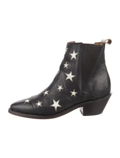 Pre-owned Lucchese Leather Printed Chelsea Boots In Multi