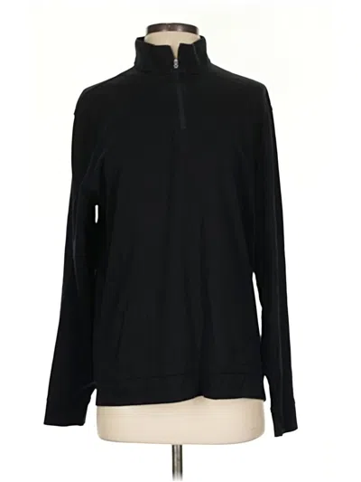 Pre-owned Lucchese Turtleneck Sweater In Black