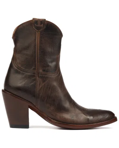 Lucchese Violet Bootie In Brown