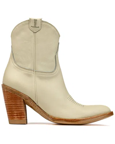 Lucchese Violet Bootie In White