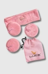 Luce Beauty Eco-conscious 5-piece Makeup Remover Set In Pink