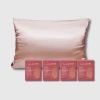 Luce Beauty Silky Satin Pillowcase Bundle In Pink