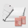 Luce Beauty Silky Satin Pillowcases + Hair Towel Wrap In White