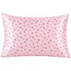 Luce Cherry Satin Pillowcase In Multi