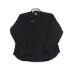 Luchiano Visconti Black Paisley Jacquard Shirt In Multi