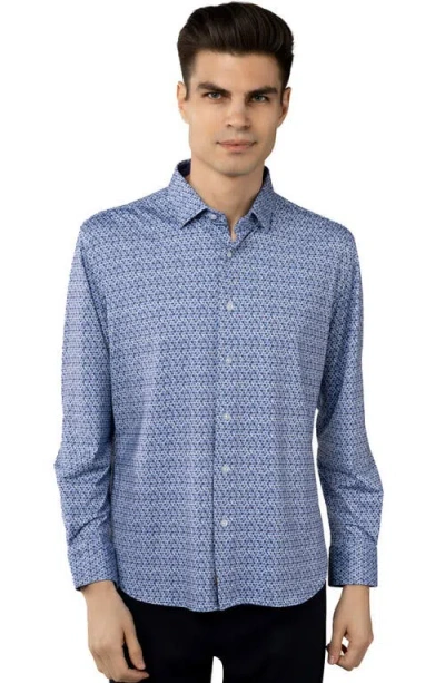 LUCHIANO VISCONTI LUCHIANO VISCONTI CIRCULAR SHIRT LONG SLEEVE