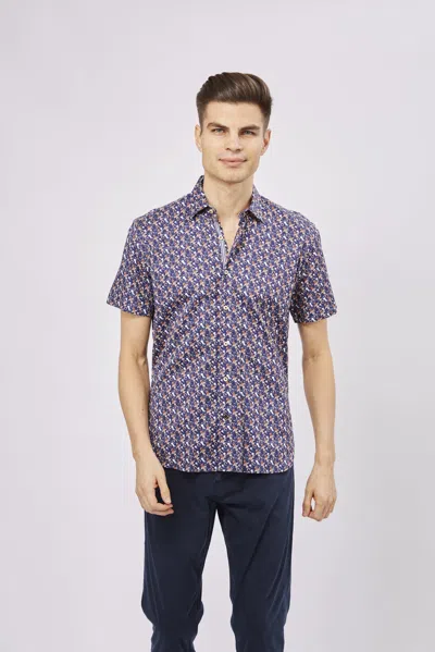 Luchiano Visconti Deep Sea Divers Shirt In Blue