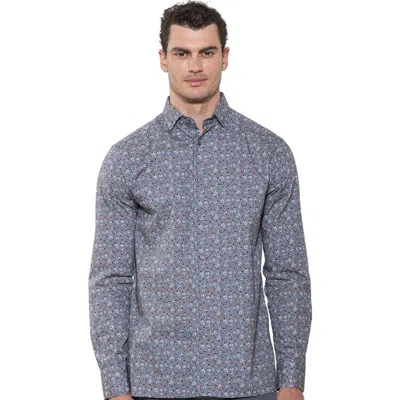 Luchiano Visconti Floral Print Shirt In Multi