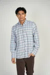 Luchiano Visconti Leo Sharktooth King Cotton Shirt In White
