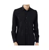 Luchiano Visconti Leo Black Solid Shirt In Blue