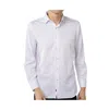 Luchiano Visconti Men's White On White Skulls Shirt In White