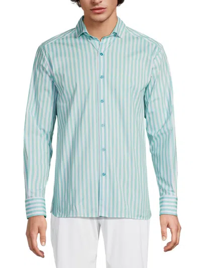 Luchiano Visconti Men's Zeya Striped Shirt