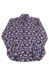Luchiano Visconti Navy With Paisley Shirt In Multi