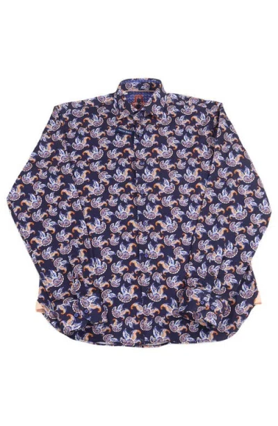 LUCHIANO VISCONTI LUCHIANO VISCONTI PAISLEY JACQUARD SHIRT