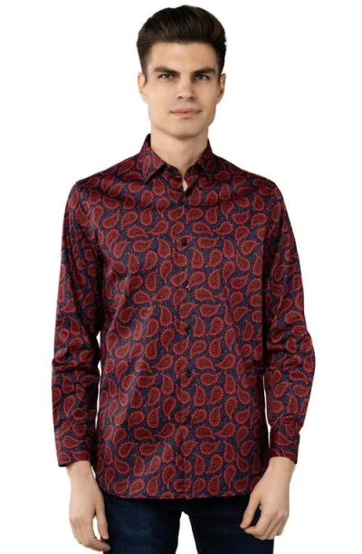LUCHIANO VISCONTI LUCHIANO VISCONTI PAISLEY SHIRT