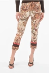 Luciah Paisley Patterned Samarcanda Cropped Pants