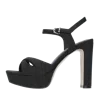 Luciano Barachini Sandals Black In Nero Neri E Grigi