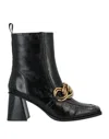 Luciano Barachini Ankle Boots In Black