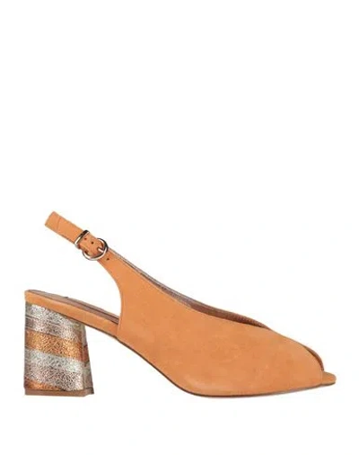 Luciano Barachini Woman Sandals Mandarin Size 7 Leather In Multi