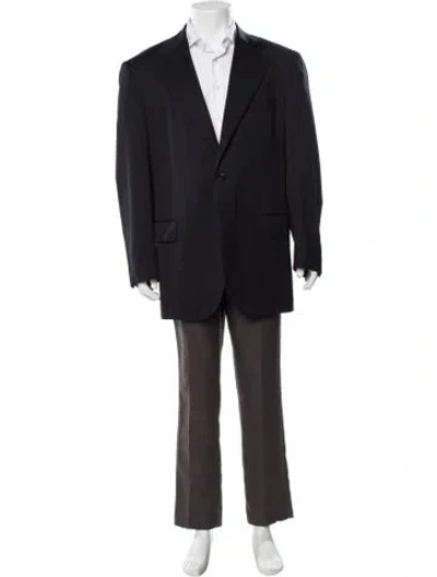 Pre-owned Luciano Barbera Blazer In Blue
