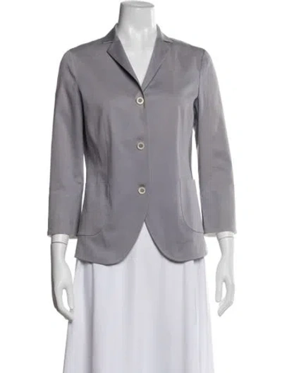 Pre-owned Luciano Barbera Blazer In Gray
