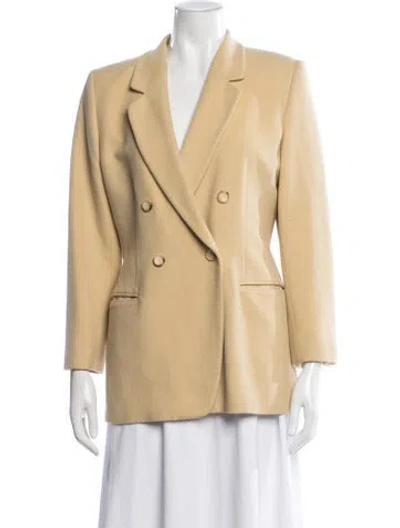 Pre-owned Luciano Barbera Cashmere Blazer In Neutral