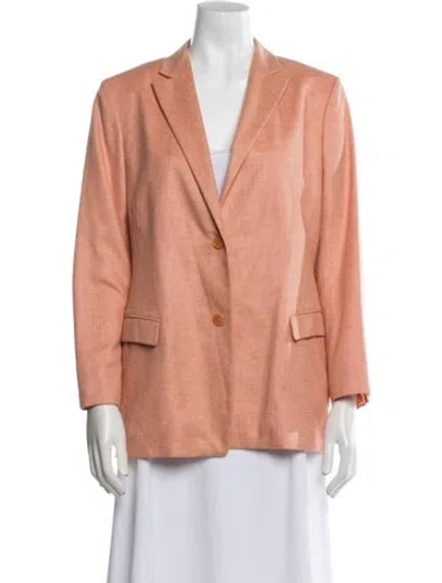 Pre-owned Luciano Barbera Cashmere Blazer In Pink